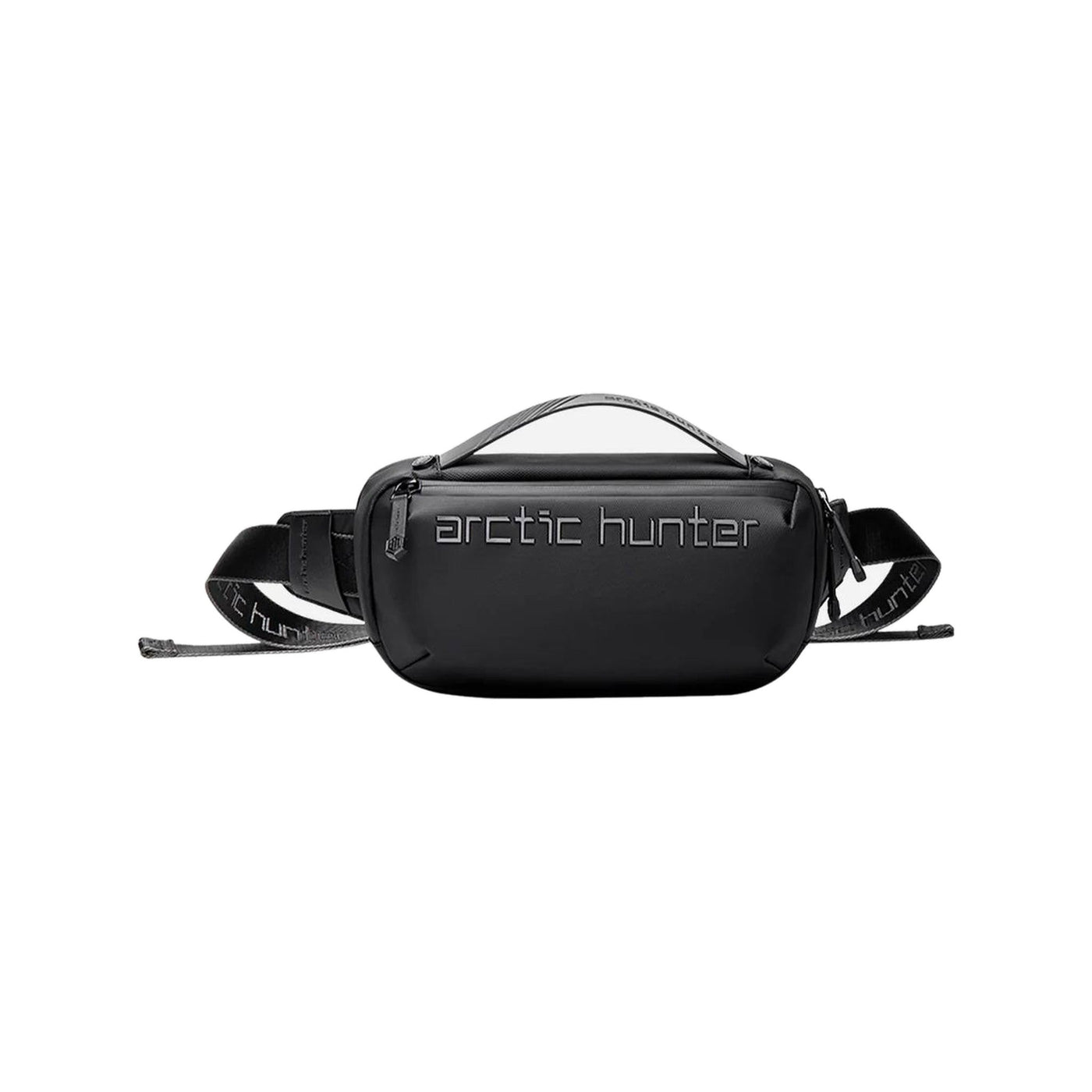 Arctic Hunter Sling Bag Homme Noir – Sac Bandoulière Crossbody Résistant à l’Eau pour Voyage & - vue 2