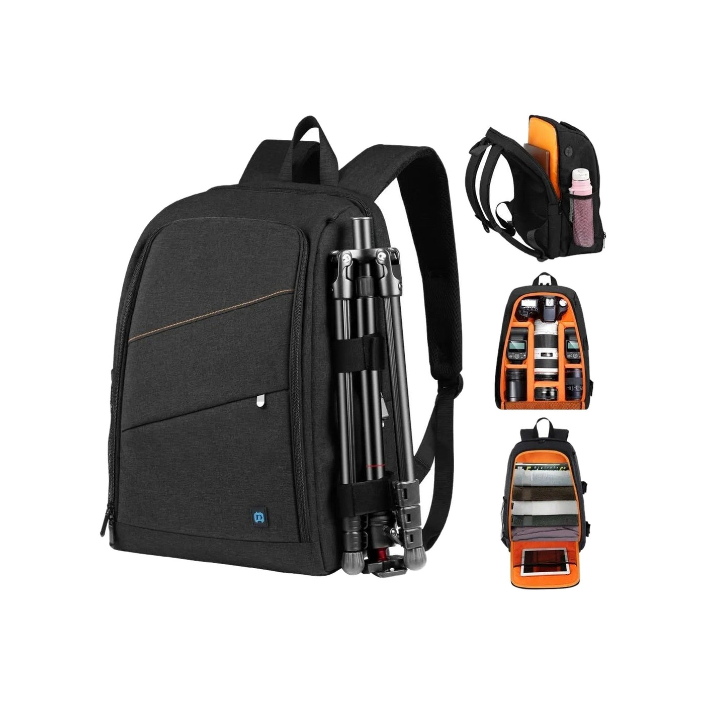 BACKPACK CAMERA - vue produit sur fond blanc
