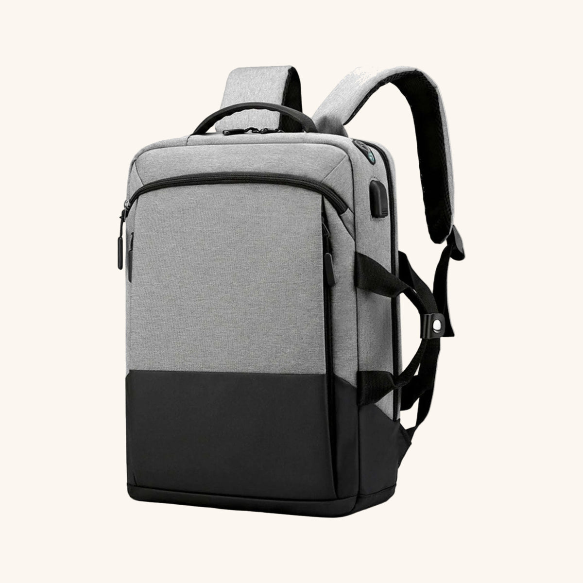 Sac à dos cabine Ryanair 40x20x25 cm – Bagage gratuit garanti — vue produit sur fond blanc
