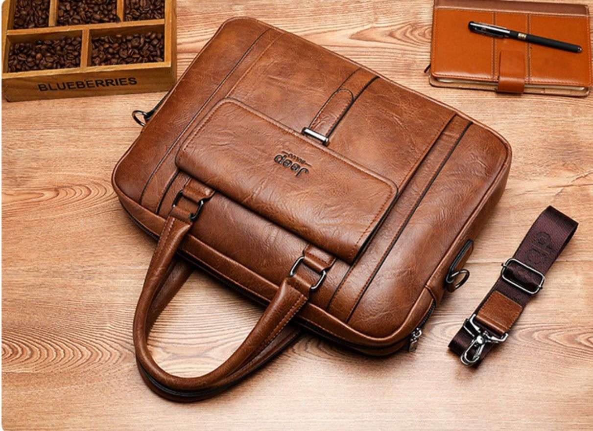 Cartable Scolaire Garcon - marron clair