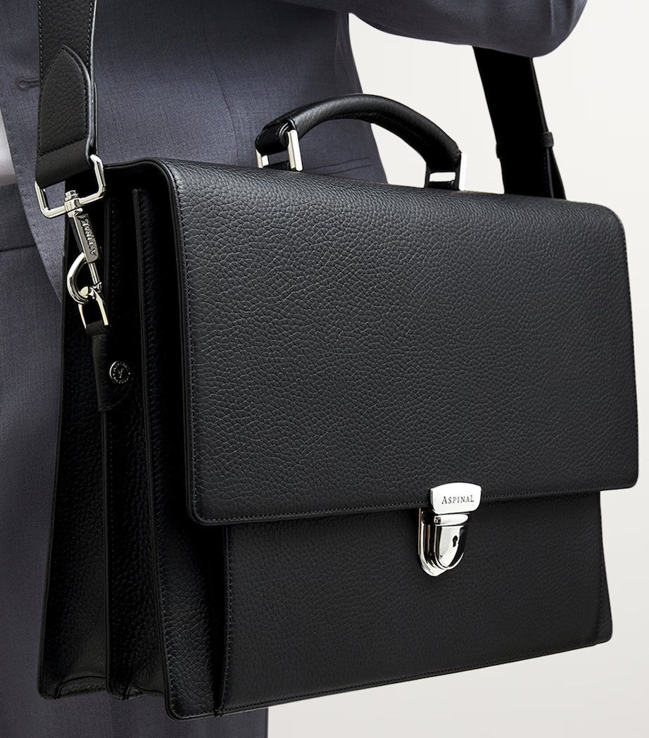 Cartable Business en Simili Cuir Élégant – Sac Ordinateur & Documents Professionnel — vue 2