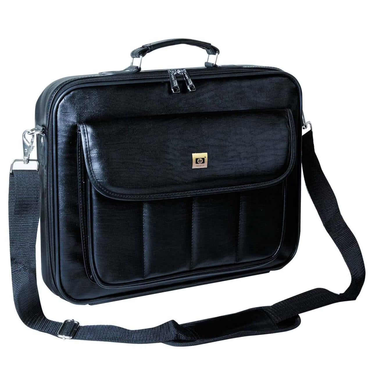 Cartable Scolaire Garcon Valisa - Cartable HP Professionnel en Similicuir – Sac Ordi