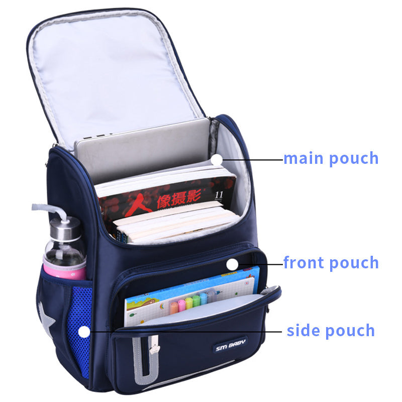 Cartable Scolaire Garcon - Vue detaillee
