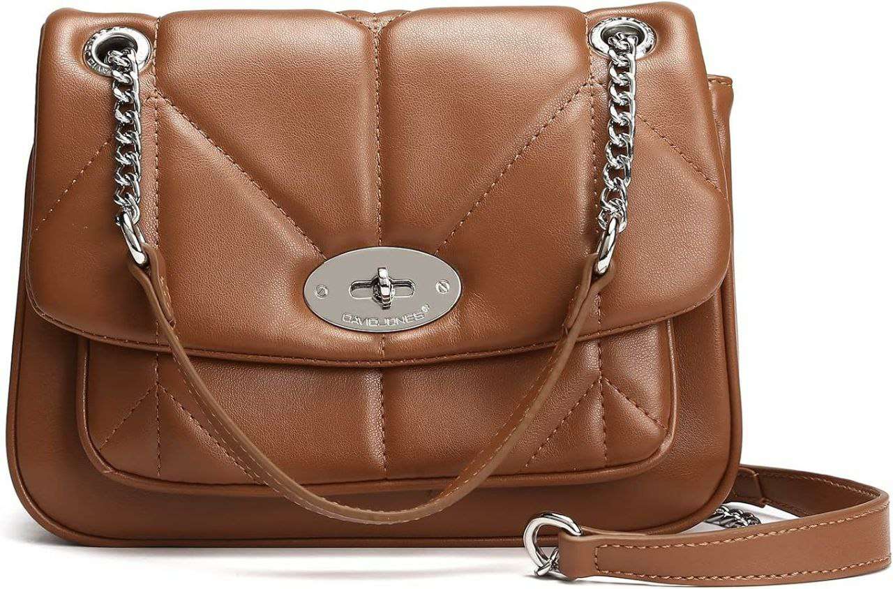 Sac Bandoulière Homme - Sac À Main Femme | Maroc - Marron Cognac