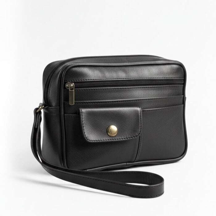 Sac À Main Femme Valisa - Pochette Homme en Vrai Cuir – Sacoche Élégante Mul