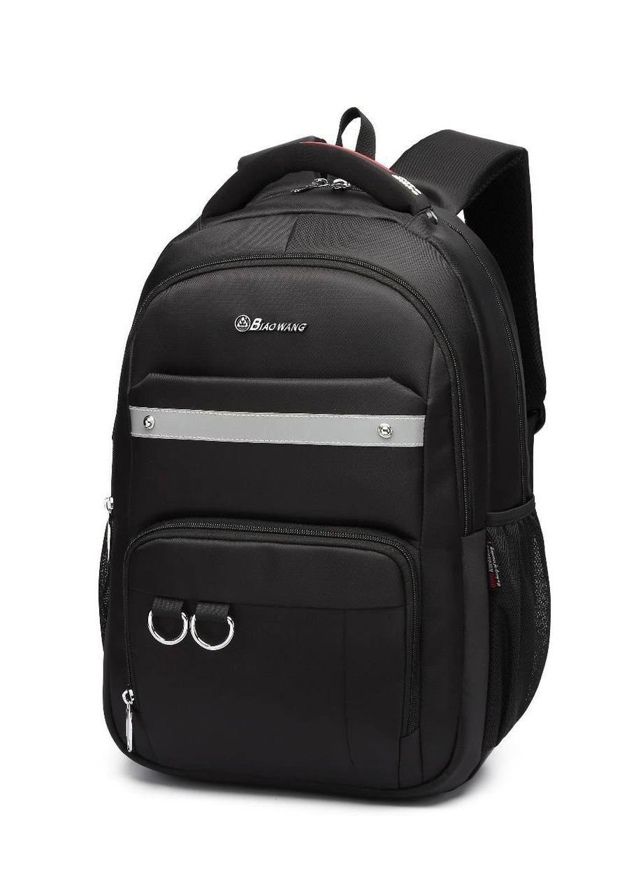Biowang Sac à dos scolaire antivol grande capacité, sac pour ordinateur portable — vue 2