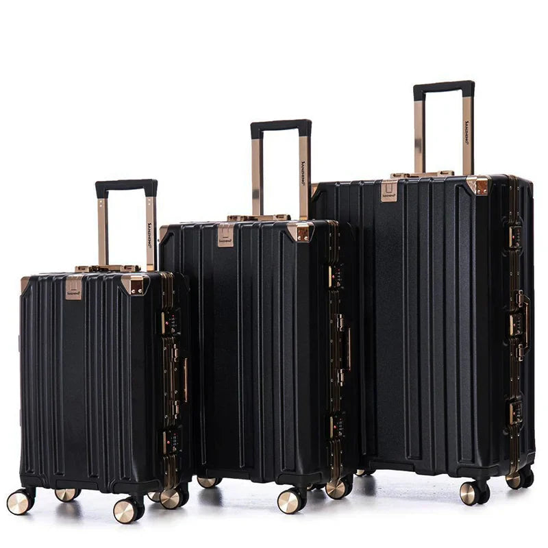 Valise Cabine Valisa - Ensemble 3 Valises de Voyage Rigides en Polycarbon