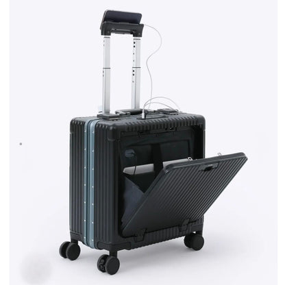 Valise Cabine Valisa - Valise Cabine Intelligente avec Port PC, Port USB,