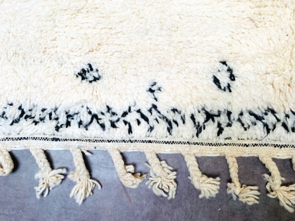 Original Handcrafted Vintage Beni Ourain Carpet in All Sizes Genuine Wool Area Rug - Image 5