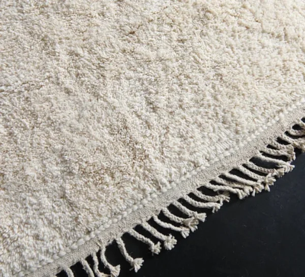 Authentic Cream Vintage Beni Ourain Carpet RBW1CM - Image 2