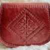 Women's Moroccan Leather Shoulder Bag – Handmade & Stylish