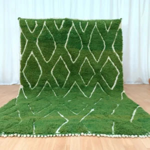 Green Vintage Beni Ourain Carpet RBW1GN